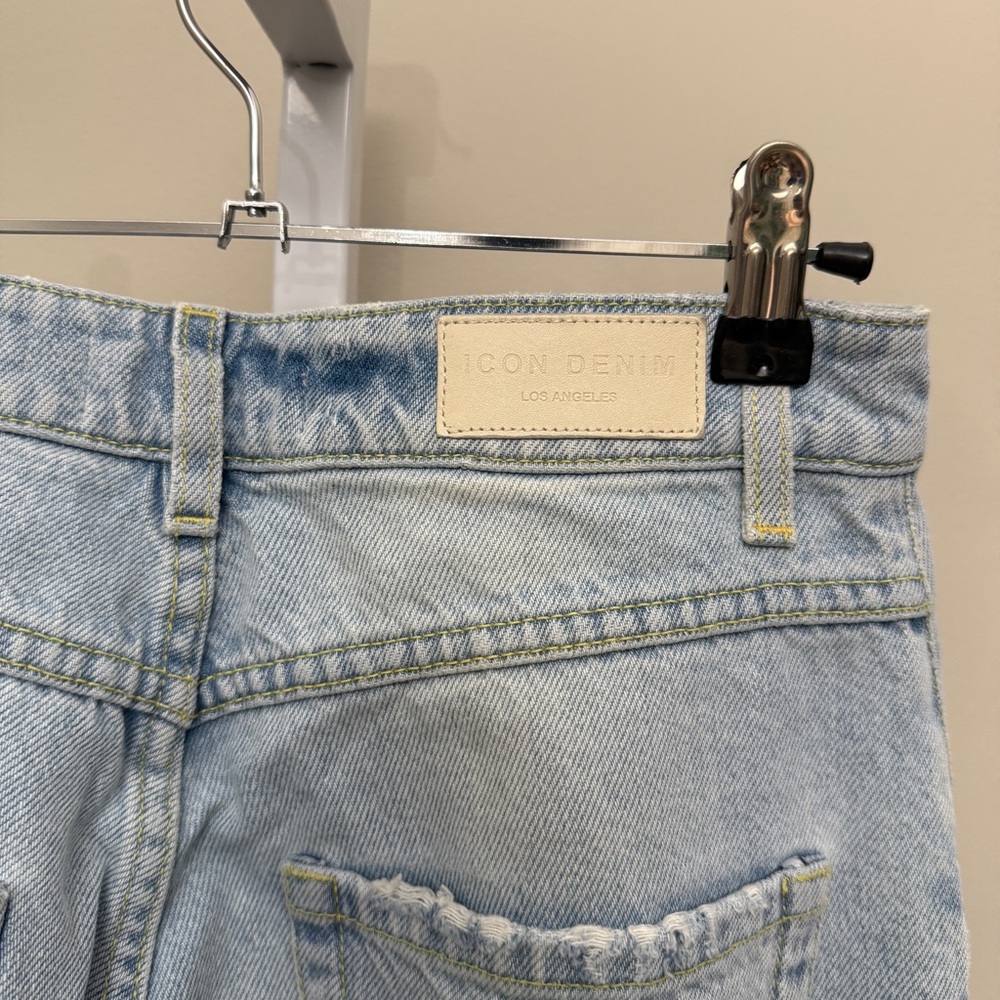 Icon Denim Los Angeles jeans in ripped denim size 24 - Picture 6 of 6